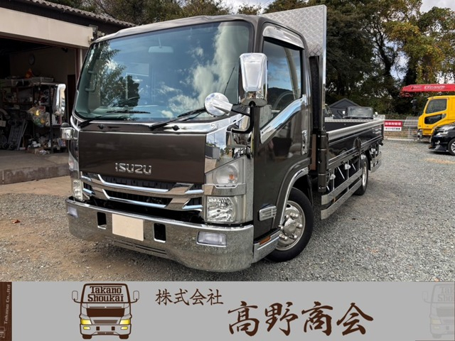 エルフ カスタムワイドロング3t ステンレスサイドバンパー|中古トラックの販売・買取・査定のアイナビ