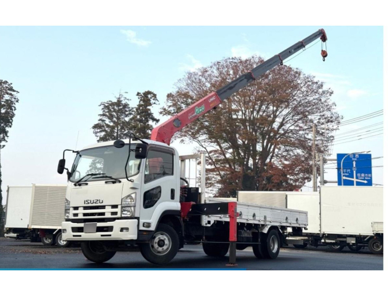 吊t数2.9t吊5段ブーム古河ユニックラジコン角足|中古トラックの販売・買取・査定のアイナビ