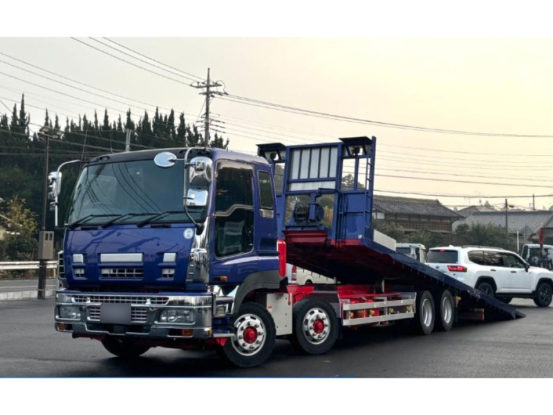 重機運搬車4軸低床フジタボデーラジコンウインチ|中古トラックの販売・買取・査定のアイナビ