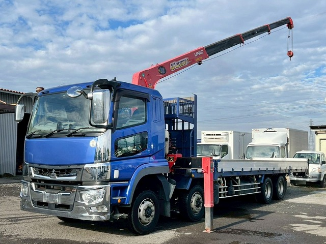 4段ユニック★ラジコン★4軸低床2デフ★後輪エアサス★5方開|中古トラックの販売・買取・査定のアイナビ