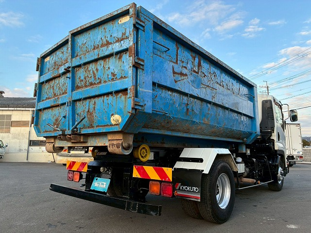 脱着装置付コンテナ専用車ベッドレスフックロールコンテナ付|中古トラックの販売・買取・査定のアイナビ