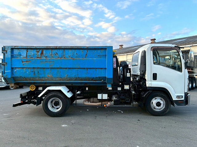 脱着装置付コンテナ専用車ベッドレスフックロールコンテナ付|中古トラックの販売・買取・査定のアイナビ