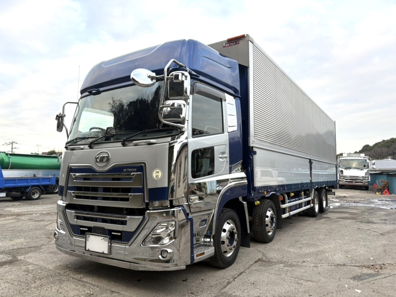 R2年式、クオン、アルミウィング、車検付|中古トラックの販売・買取・査定のアイナビ