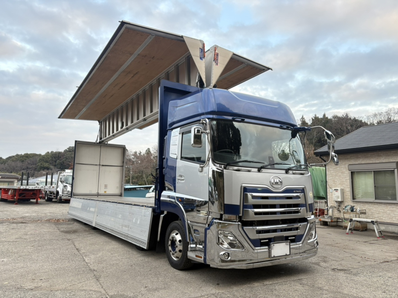 R2年式、クオン、アルミウィング、車検付|中古トラックの販売・買取・査定のアイナビ