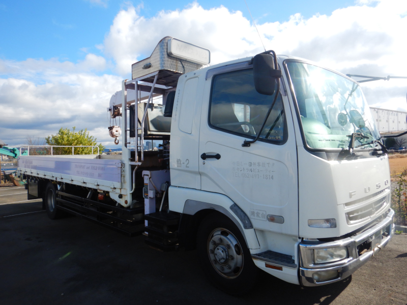 三菱ふそう ファイター 3段 クレーン 車 H19 年式 PJ-FK62FZ|中古トラックの販売・買取・査定のアイナビ
