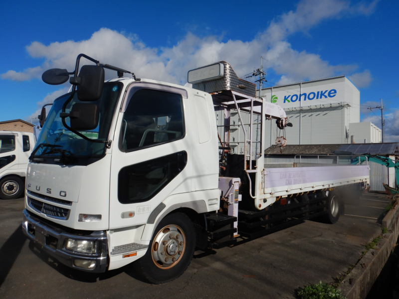三菱ふそう ファイター 3段 クレーン 車 H19 年式 PJ-FK62FZ|中古トラックの販売・買取・査定のアイナビ