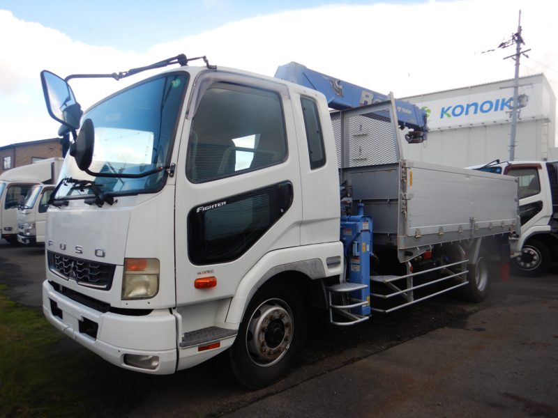 三菱ふそう ファイター 3段 クレーン 車 H23 年式 LKG-FK62FZ|中古トラックの販売・買取・査定のアイナビ
