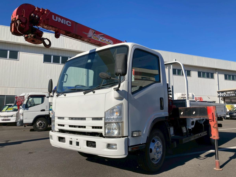 4段クレーンワイドロング3.5トン積載2.93t吊古河ユニック|中古トラックの販売・買取・査定のアイナビ