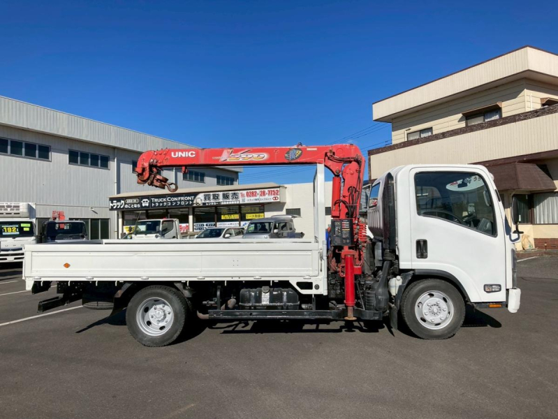 4段クレーンワイドロング3.5トン積載2.93t吊古河ユニック|中古トラックの販売・買取・査定のアイナビ