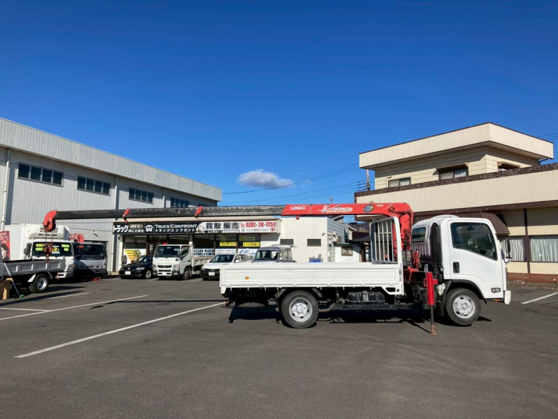 4段クレーンワイドロング3.5トン積載2.93t吊古河ユニック|中古トラックの販売・買取・査定のアイナビ