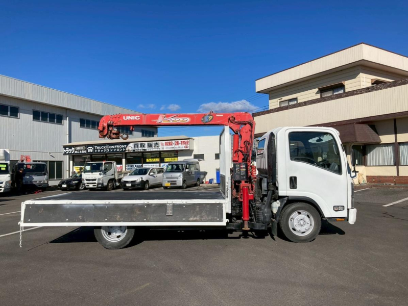 4段クレーンワイドロング3.5トン積載2.93t吊古河ユニック|中古トラックの販売・買取・査定のアイナビ