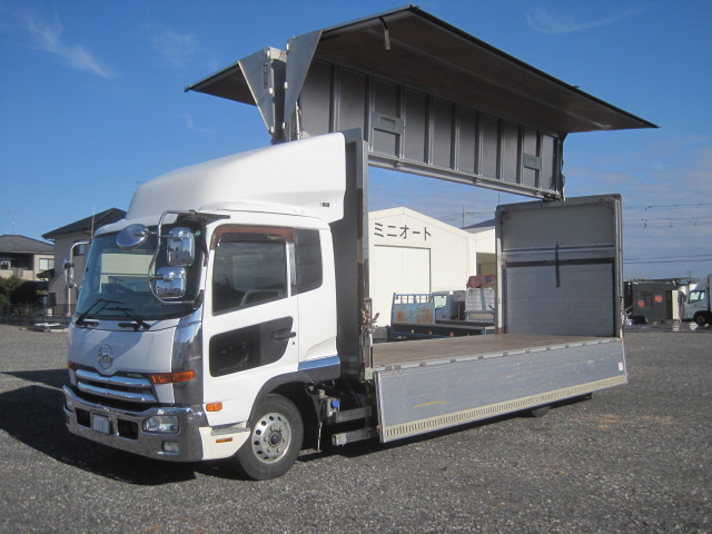 ワイド エアサス 跳上ゲート付 ウロコ柄 アルミホイール付|中古トラックの販売・買取・査定のアイナビ