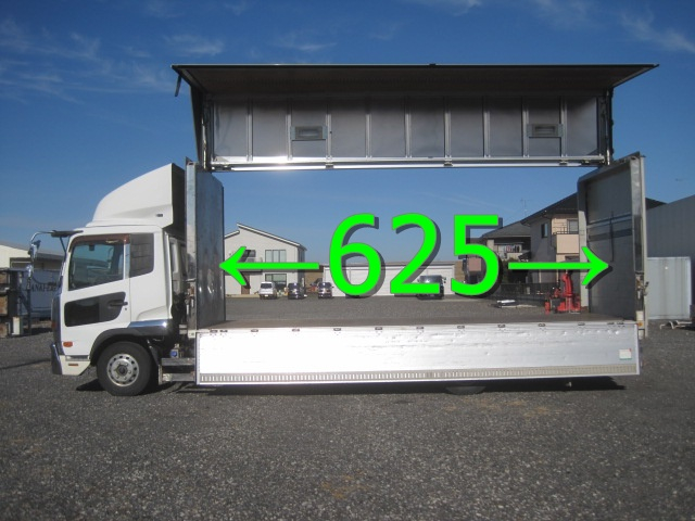 ワイド エアサス 跳上ゲート付 ウロコ柄 アルミホイール付|中古トラックの販売・買取・査定のアイナビ