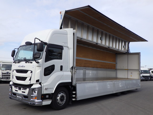 イスズ2PG-CYL77Cアルミウィング10t超床鉄板デフロック|中古トラックの販売・買取・査定のアイナビ