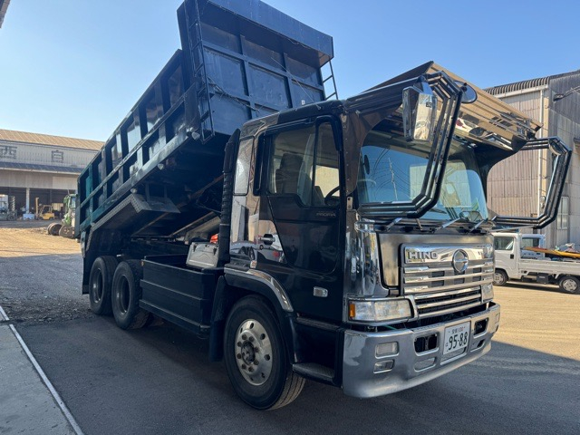 H7プロフィアV8検付 ボルト止め取外しアオリ付深ダンプ仕様|中古トラックの販売・買取・査定のアイナビ