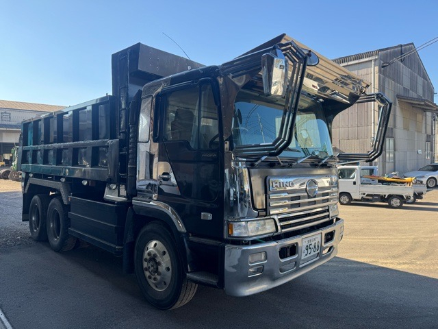 H7プロフィアV8検付 ボルト止め取外しアオリ付深ダンプ仕様|中古トラックの販売・買取・査定のアイナビ