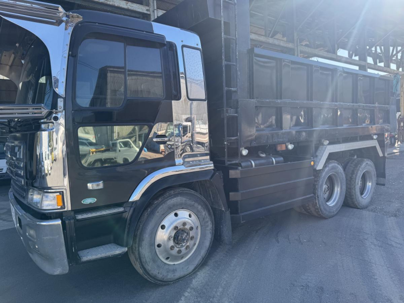 H7プロフィアV8検付 ボルト止め取外しアオリ付深ダンプ仕様|中古トラックの販売・買取・査定のアイナビ