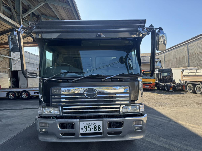 H7プロフィアV8検付 ボルト止め取外しアオリ付深ダンプ仕様|中古トラックの販売・買取・査定のアイナビ