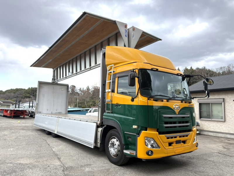 H30年式、クオン、アルミウィング、車検付|中古トラックの販売・買取・査定のアイナビ