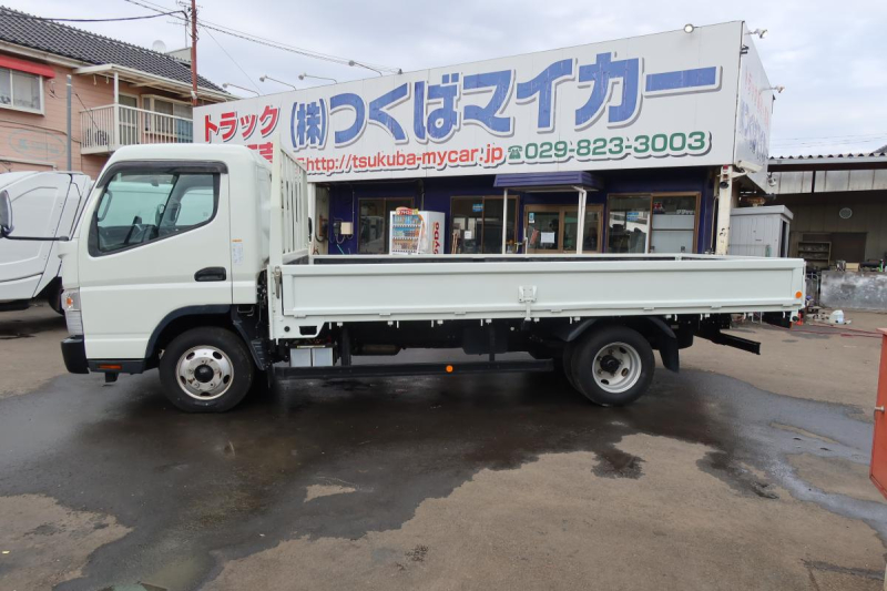 キャンター ワイドロング平ボディ 積載2000kg車検付き|中古トラックの販売・買取・査定のアイナビ