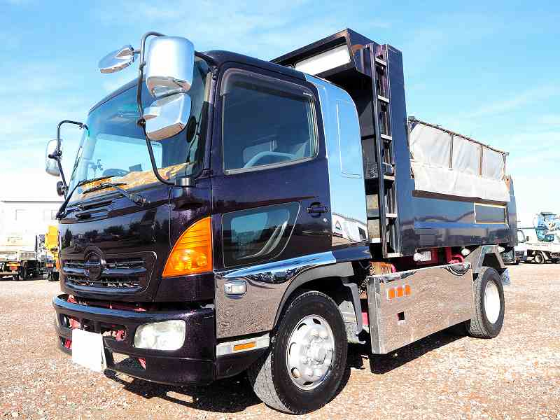 レンジャー増トン積載7.7t極東製ダンプ造りボディベッド付|中古トラックの販売・買取・査定のアイナビ