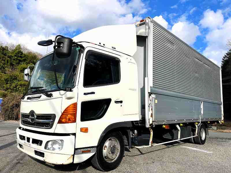 日野レンジャー6200ワイドアルミウイングベッド付|中古トラックの販売・買取・査定のアイナビ