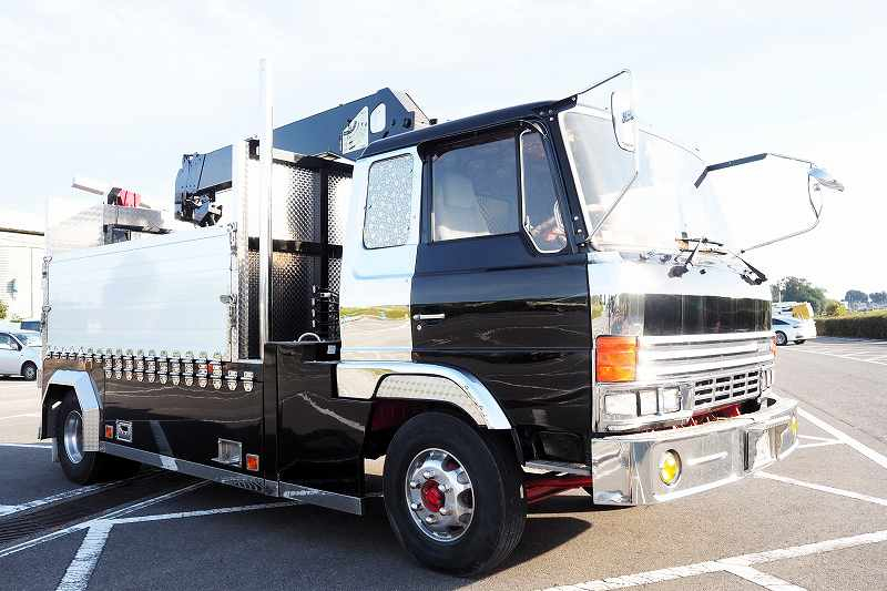 日野レンジャーデコトラ5段クレーン角足レッカー車ウインチ|中古トラックの販売・買取・査定のアイナビ