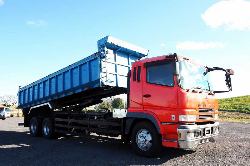 三菱ふそうスーパーグレート25t深ダンプステンレス張り20立米|中古トラックの販売・買取・査定のアイナビ