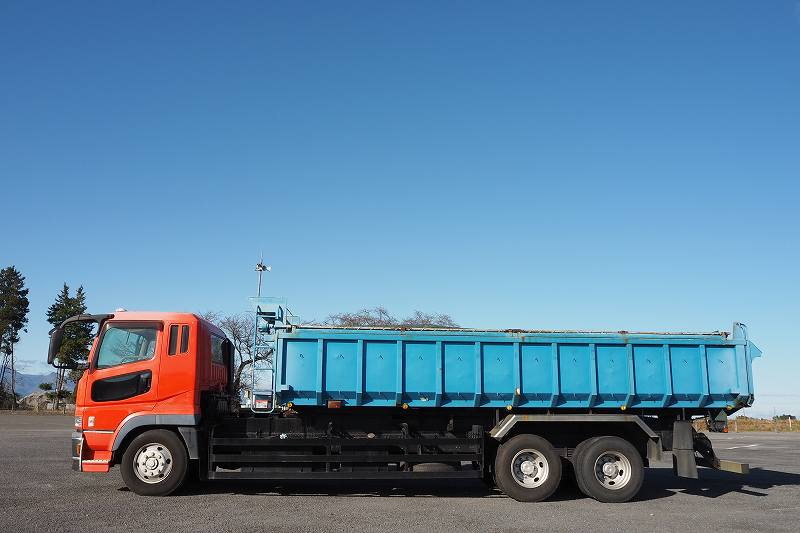 三菱ふそうスーパーグレート25t深ダンプステンレス張り20立米|中古トラックの販売・買取・査定のアイナビ