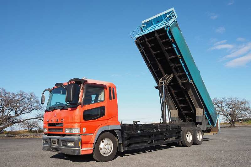 三菱ふそうスーパーグレート25t深ダンプステンレス張り20立米|中古トラックの販売・買取・査定のアイナビ