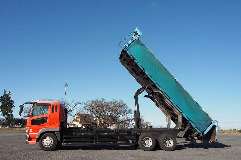 三菱ふそうスーパーグレート25t深ダンプステンレス張り20立米|中古トラックの販売・買取・査定のアイナビ