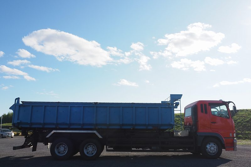 三菱ふそうスーパーグレート25t深ダンプステンレス張り20立米|中古トラックの販売・買取・査定のアイナビ