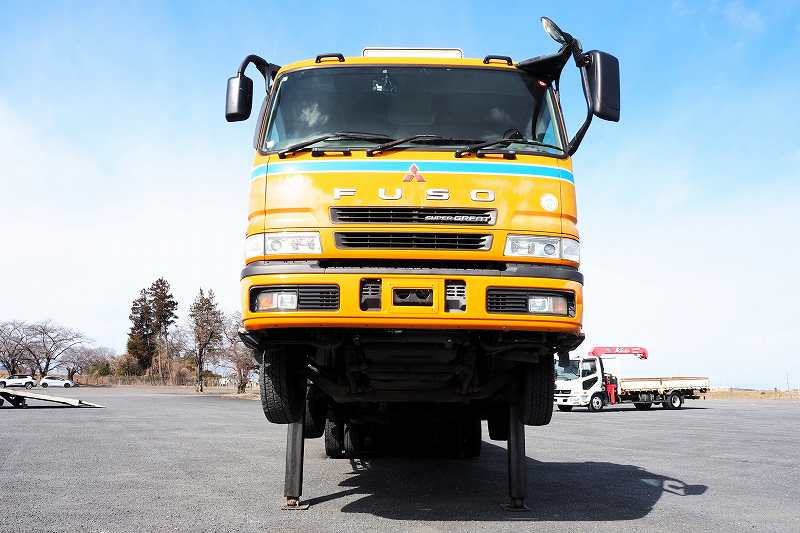 三菱スーパーグレート4軸低床セルフローダーウインチV8E/G|中古トラックの販売・買取・査定のアイナビ