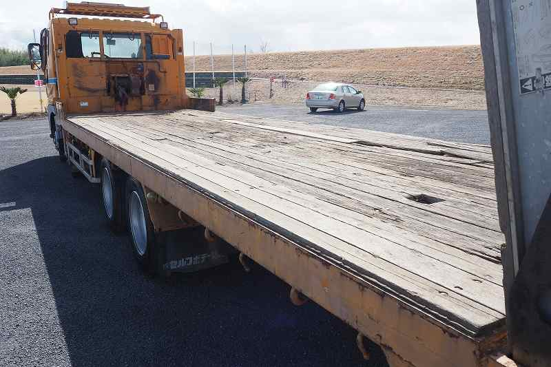 三菱スーパーグレート4軸低床セルフローダーウインチV8E/G|中古トラックの販売・買取・査定のアイナビ