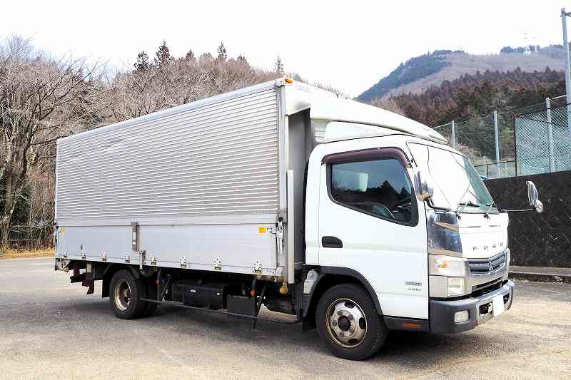 三菱ふそうキャンターワイド超ロングウイングカスタム|中古トラックの販売・買取・査定のアイナビ
