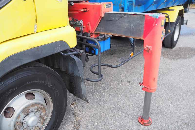 コンドル3段クレーン付深ダンプ8.6立米天蓋|中古トラックの販売・買取・査定のアイナビ