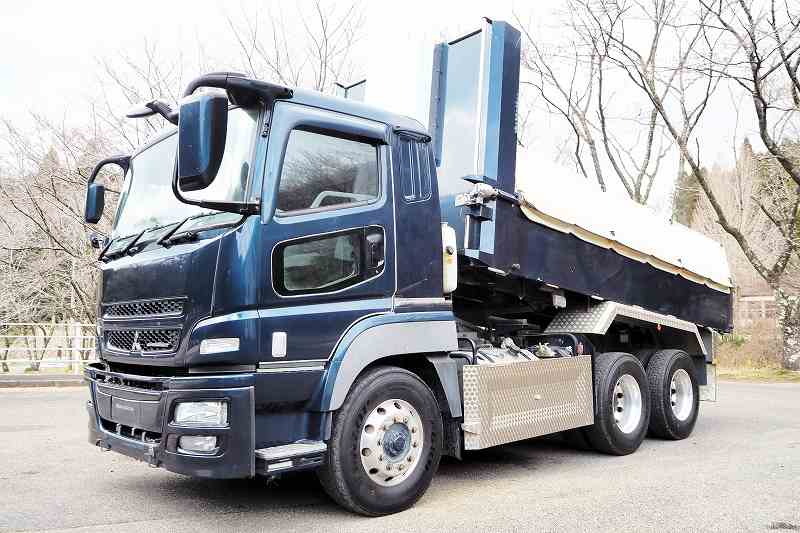 三菱ふそうスーパーグレート2デフ極東製Lゲートダンプ|中古トラックの販売・買取・査定のアイナビ