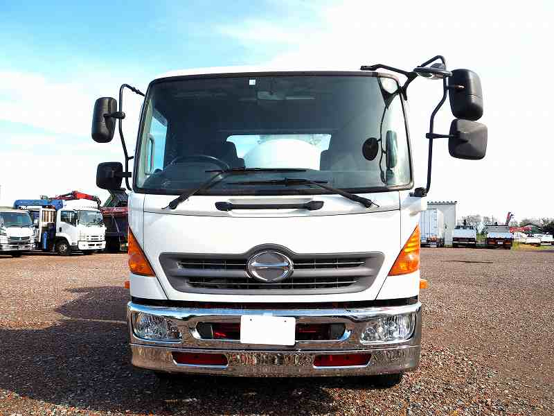 日野レンジャー極東製ミキサー車電動スランプガード|中古トラックの販売・買取・査定のアイナビ