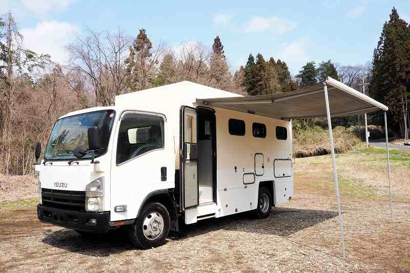 いすゞビーカム4WDキャンピングカーワイドベース|中古トラックの販売・買取・査定のアイナビ