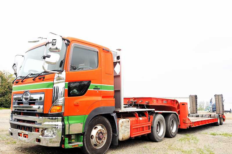 【セット販売】プロフィア2デフトラクタ+16輪重機運搬トレーラ|中古トラックの販売・買取・査定のアイナビ