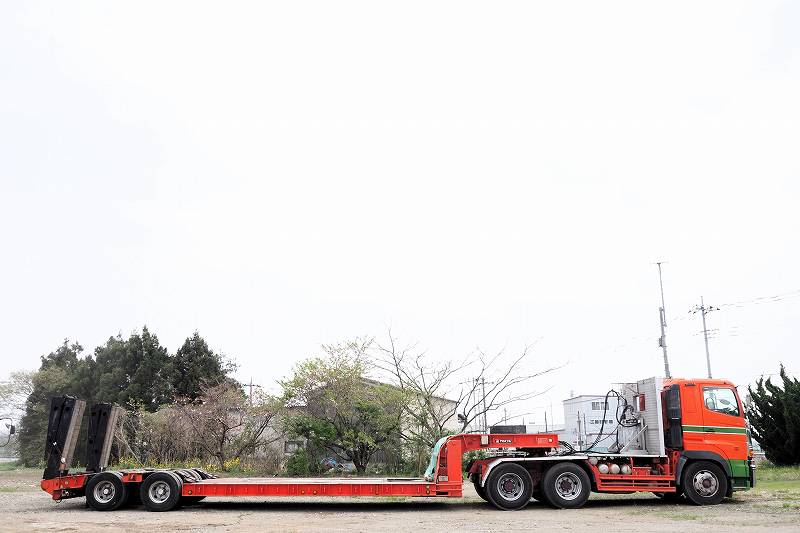 【セット販売】プロフィア2デフトラクタ+16輪重機運搬トレーラ|中古トラックの販売・買取・査定のアイナビ