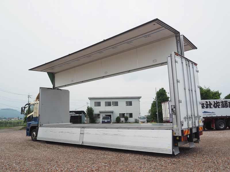 三菱ふそうスーパーグレート4軸低床2デフアルミウイング|中古トラックの販売・買取・査定のアイナビ