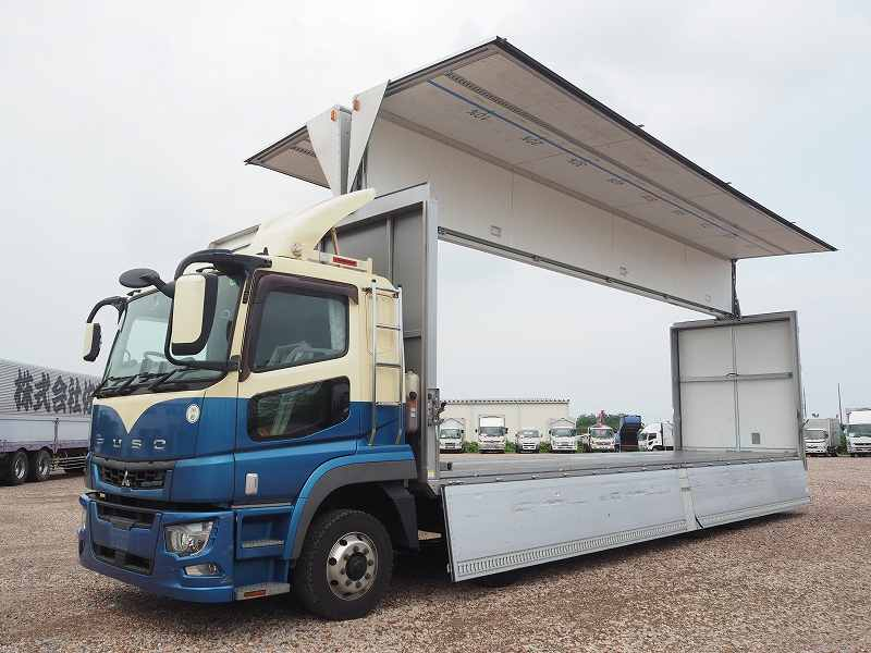 三菱ふそうスーパーグレート4軸低床2デフアルミウイング|中古トラックの販売・買取・査定のアイナビ