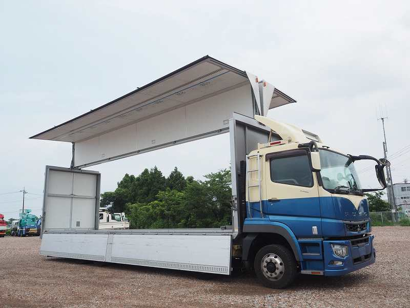 三菱ふそうスーパーグレート4軸低床2デフアルミウイング|中古トラックの販売・買取・査定のアイナビ
