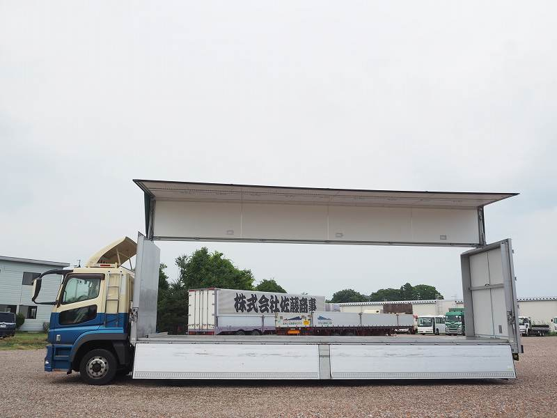 三菱ふそうスーパーグレート4軸低床2デフアルミウイング|中古トラックの販売・買取・査定のアイナビ