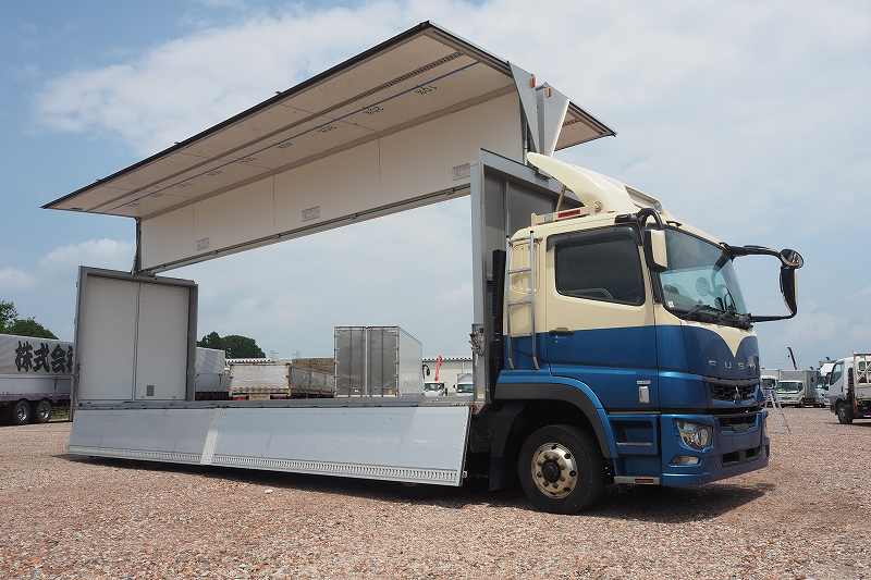 三菱スーパーグレート4軸低床2デフアルミウイング7速MT|中古トラックの販売・買取・査定のアイナビ