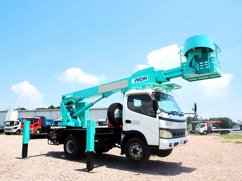 日野デュトロアイチ製SJ16A16m高所作業車屈折アーム|中古トラックの販売・買取・査定のアイナビ