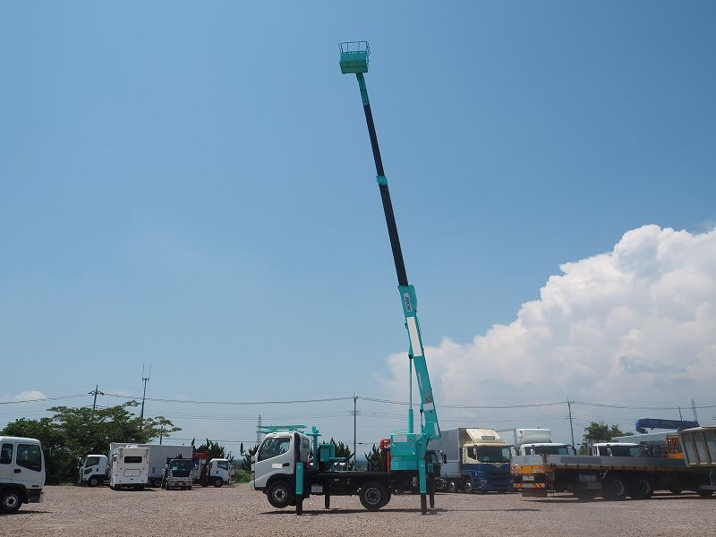 日野デュトロアイチ製SJ16A16m高所作業車屈折アーム|中古トラックの販売・買取・査定のアイナビ