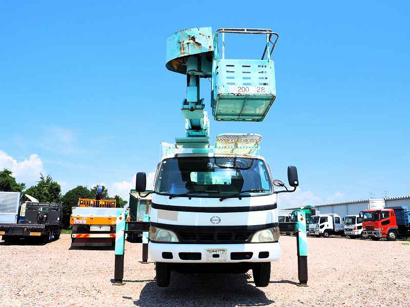 日野デュトロアイチ製SJ16A16m高所作業車屈折アーム|中古トラックの販売・買取・査定のアイナビ