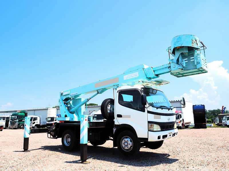 日野デュトロアイチ製SJ16A16m高所作業車屈折アーム|中古トラックの販売・買取・査定のアイナビ